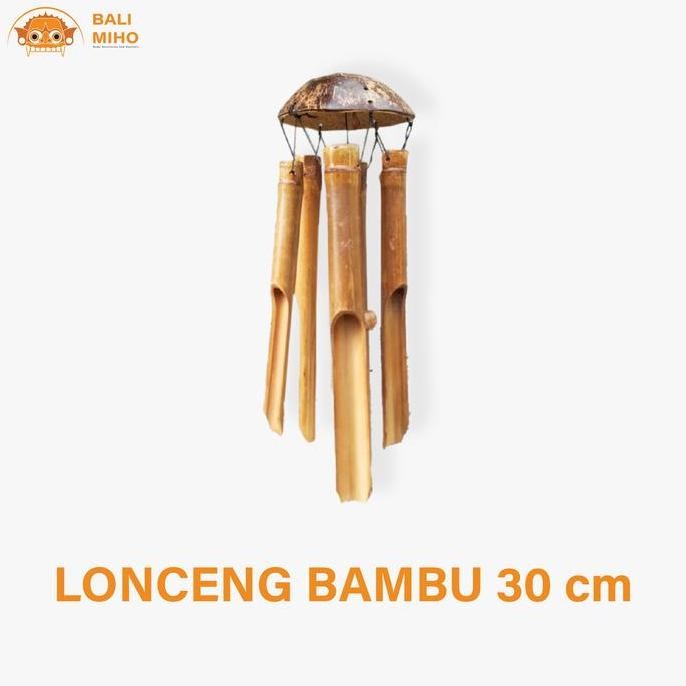 hanya disini] LONCENG ANGIN BAMBU/LONCENG BAMBU/GENTA ANGIN BAMBU/GANTUNGAN BAMBU