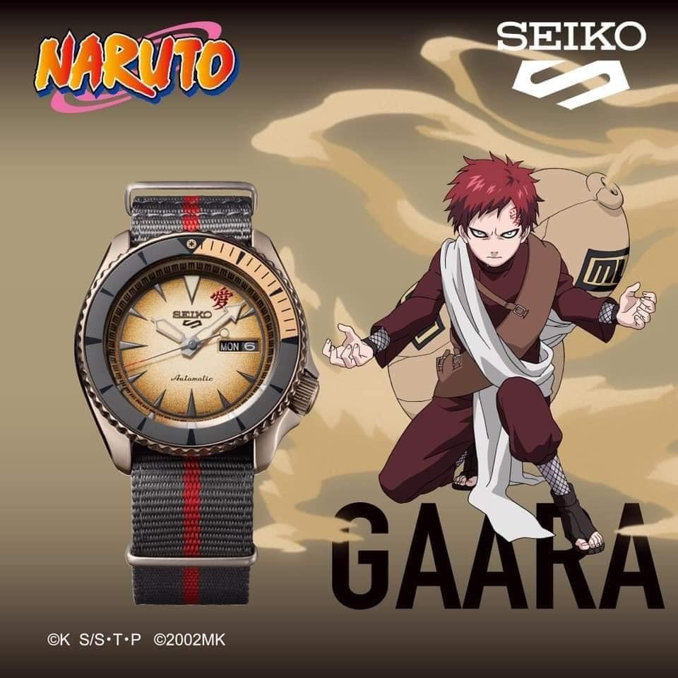 Jam Tangan Pria Seiko Naruto Gaara Limited Edition SRPF71K1 SRPF71
