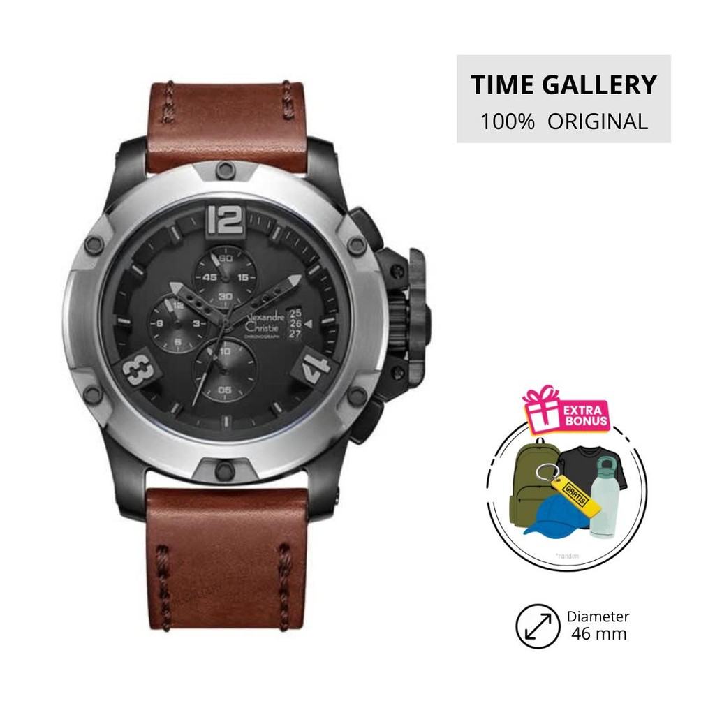 Jam Tangan Pria Alexandre Christie 6295 mclepba 6295mclepba mc lepba 6295mc ac6295 original alexande