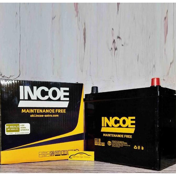 AKI INCOE MF NS60LS KERING ACCU MOBIL ALL NEW YARIS ALL NEW VIOS LIMO Original