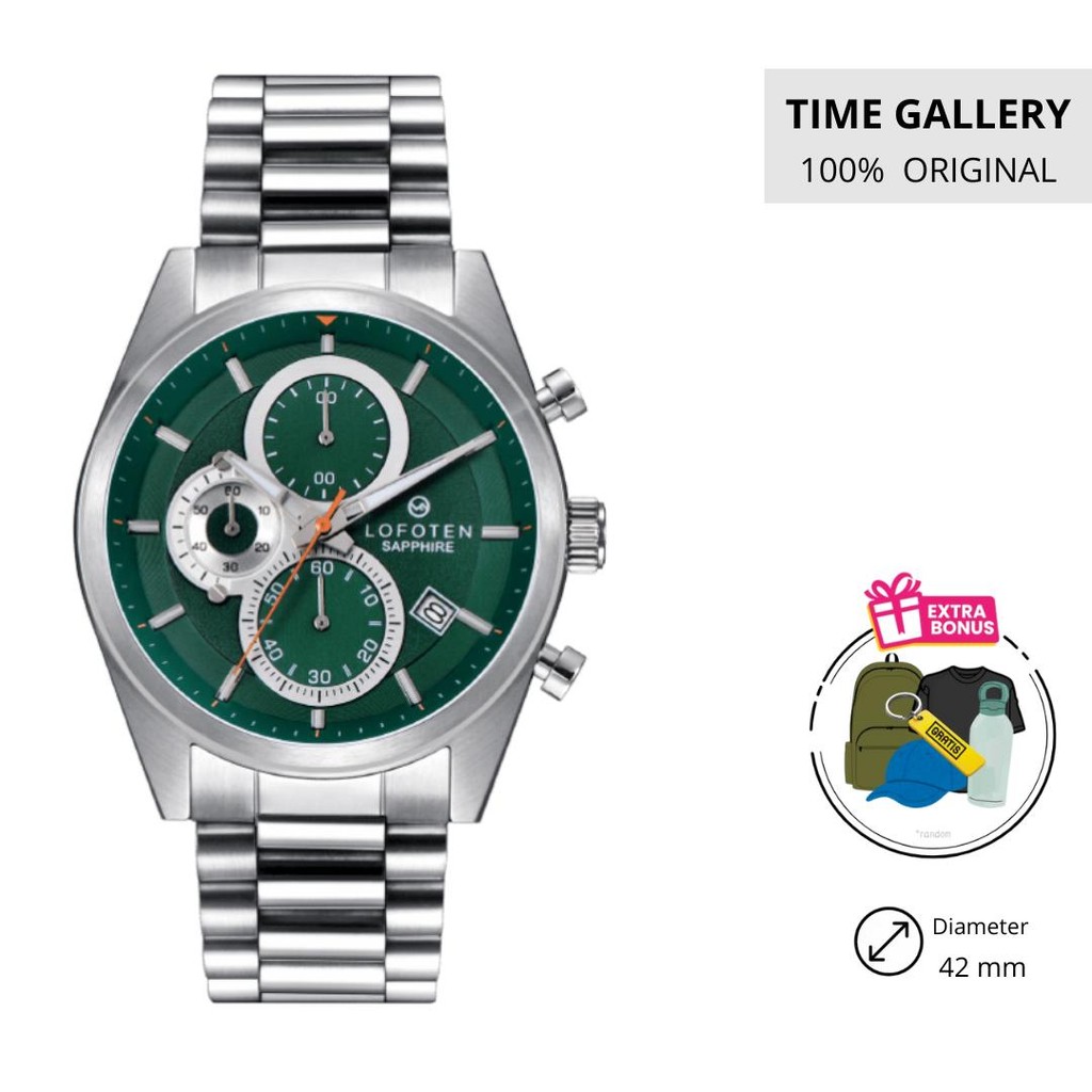 Jam tangan original lofoten ori f-6519mc ss6 f6519mcss6 f 6519 mcss6 f6519 m mc ss6