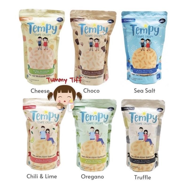 

Baru - Tempy (Tempe Crispy) NO MSG / snack anak sehat / keripik tempe ~