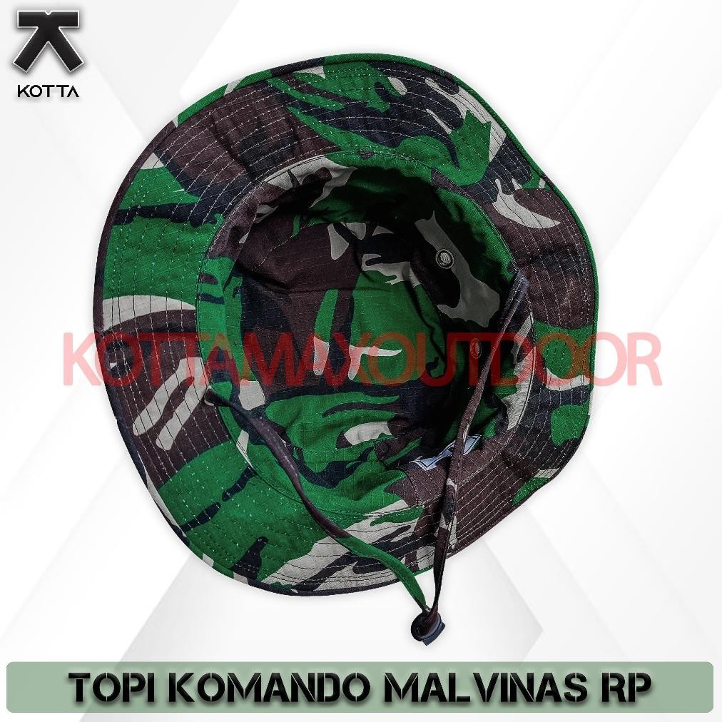 Terjangkau - TOPI RIMBA BOLAK BALIK LORENG MALVINAS TNI AD/AU/AL