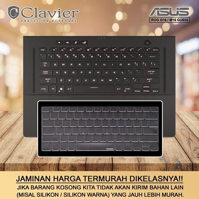 Keyboard Protector Cover Asus ROG M16 GU603 GU603H GU603HE GU603HM Tpu