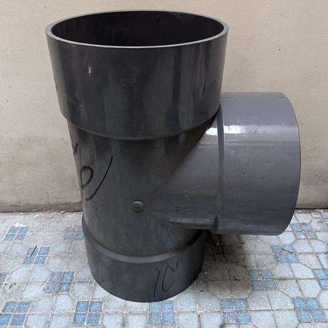 MASPION TEE 10" INCH FITTING PIPA PVC 10INCH 10 DIM