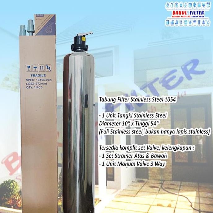 PROMO Tabung Filter Air 1054 Full Stainless Import Nanotec