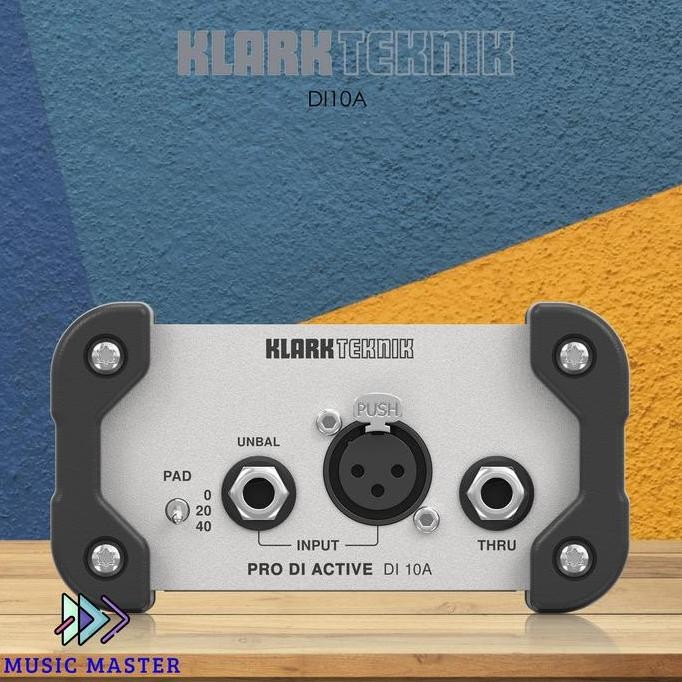 Klark Teknik Di10A Active Di Box With Midas Transformer