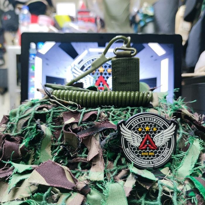 

Cod Aksesoris Tali Lanyard Spiral Hijau