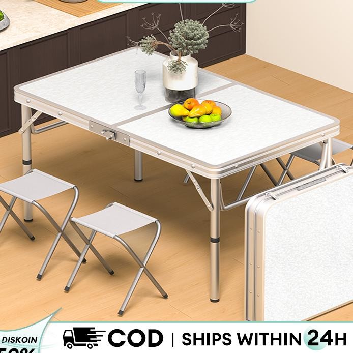 Meja Lipat Meja Koper Portabel Aluminium Meja Lipat Portabel Meja Lipat Jualan Meja Camping Meja Lip