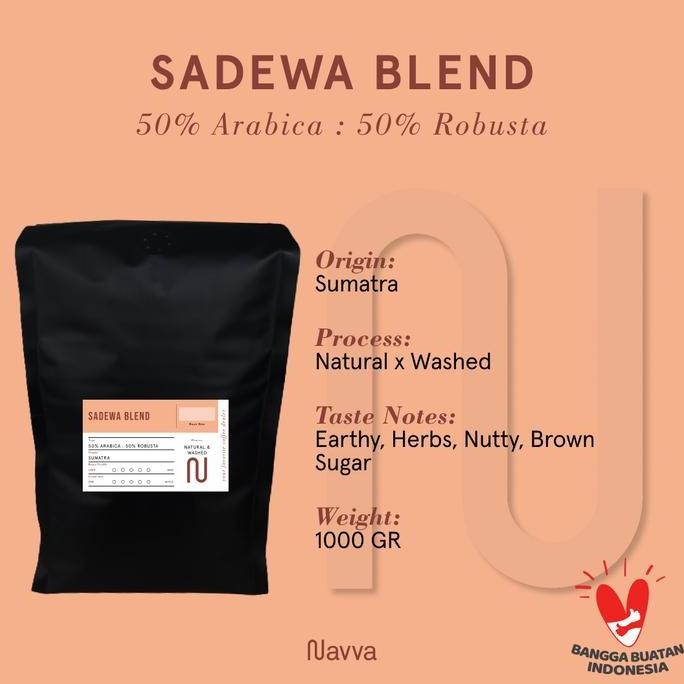 

Biji Kopi Susu / Coffee Beans Espresso Sadewa Blend 1000 Gram / 1 Kg