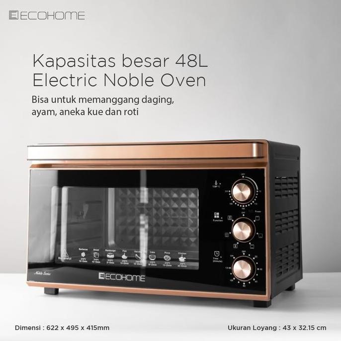 Ecohome Oven Air Fryer Noble Silver Co