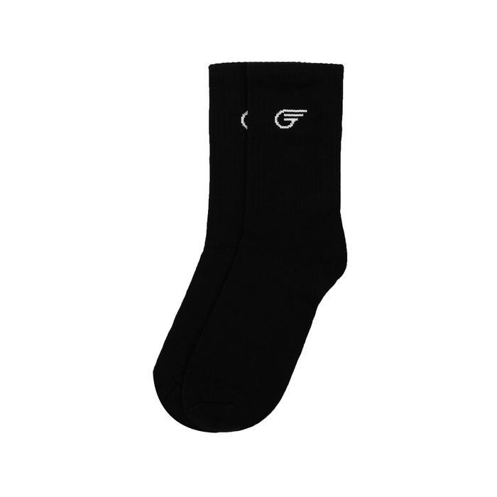 [Kecil Gozeal  |  Socks  |  Black | Kaos Kaki Panjang/Pendek Pria Wanita Unisex | Kaos Kaki Polos Ga