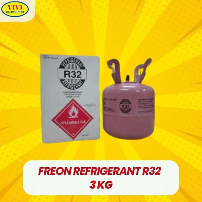 Freon Refrigerant R32 Tabung 3 Kg Original Co