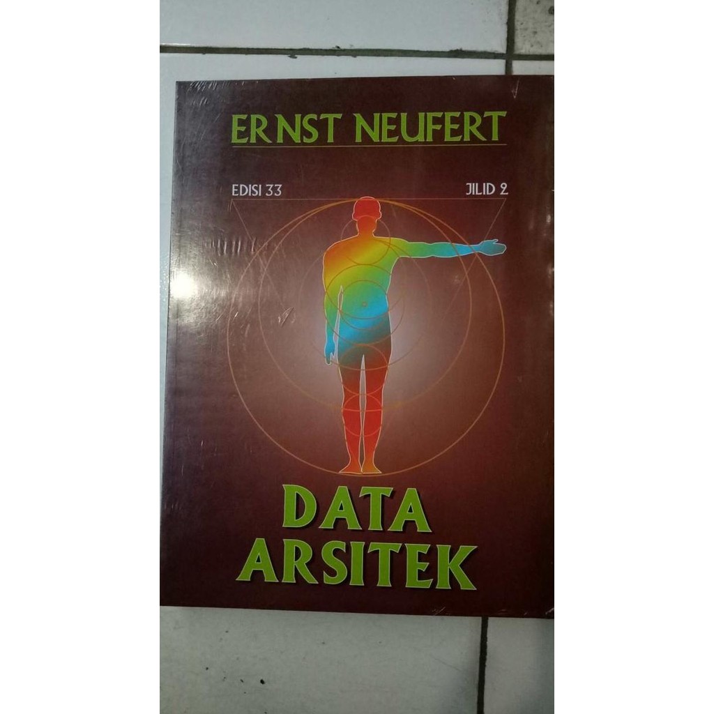 Original Buku Data Arsitek Ernest Neufert