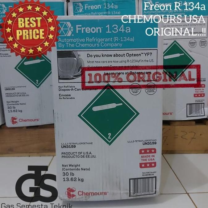 Freon R134A Chemours Usa Original | Freon R134 Chemours Usa | Freon R 134A Chemours Usa | Freon R 13