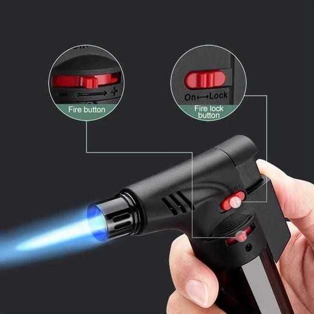 Bisa Cod Cod Bosku  Korek Api Jumbo Blow Torch Jet Gas Butane Anti Angin Survival Matches An-1922 ||