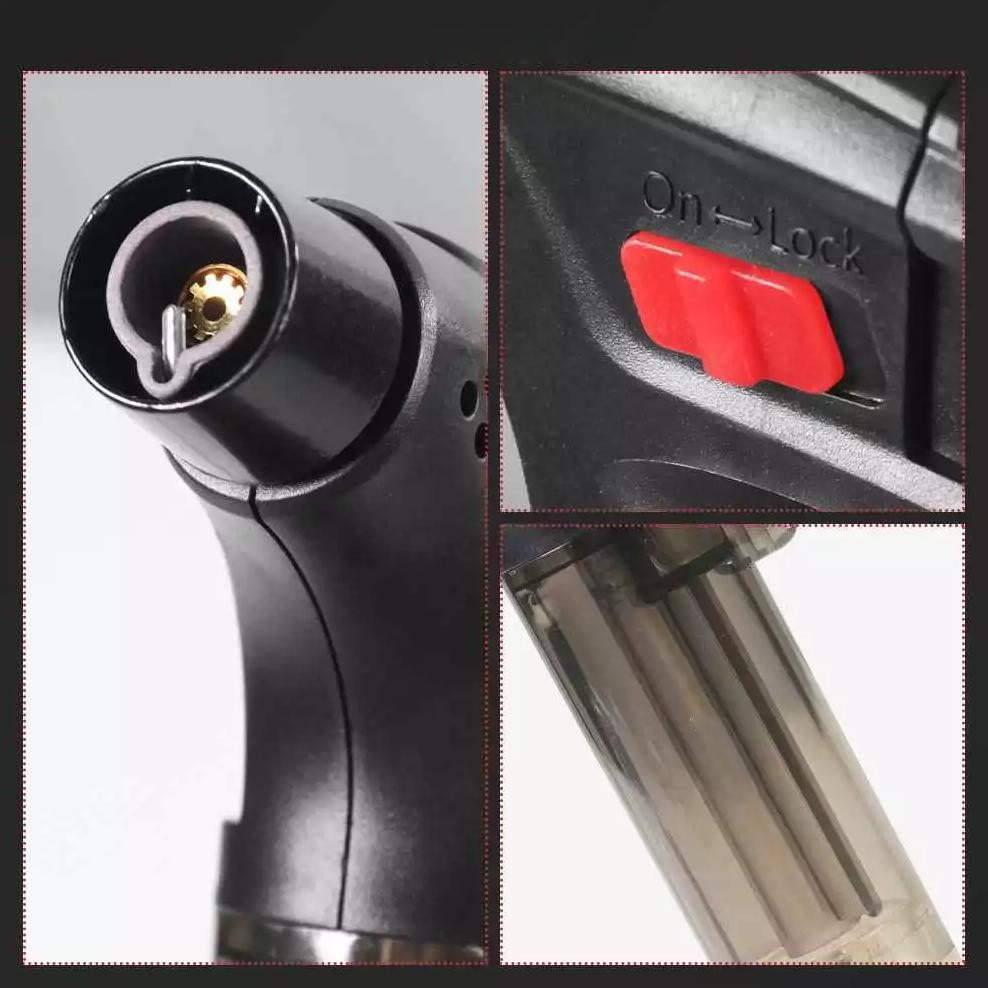 Bisa Cod Korek Api Jumbo Blow Torch Jet Gas Butane Anti Angin Survival Matches ||