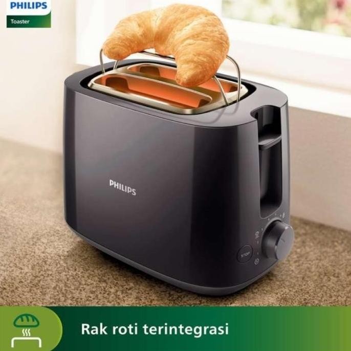 Philips Toaster Panggangan Roti Hd 2583 /90 Hd2583 Hd-2583 Philips Co
