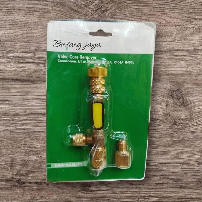 Valve Core Remover Alat Cabut Buka Pentil Ac R22 R32 R410 R134 Co