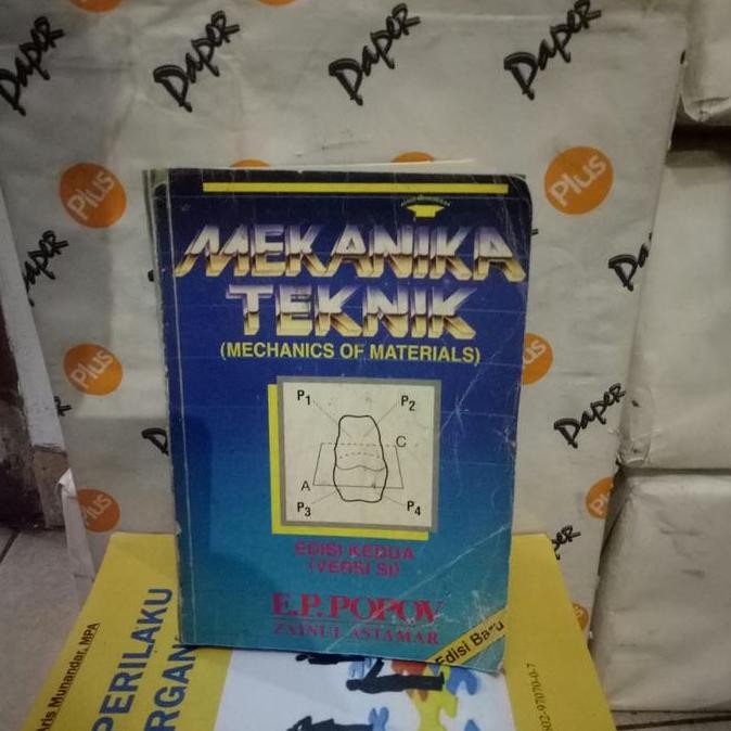 Ori Mekanika Teknik Ed 2 E P Popov