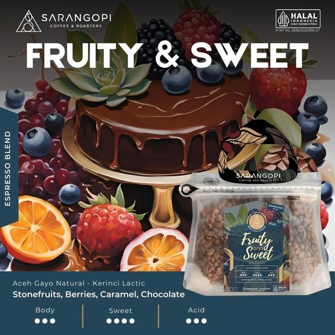 

Fruity & Sweet Special Blend Sarangopi Roastery - Espresso Blend