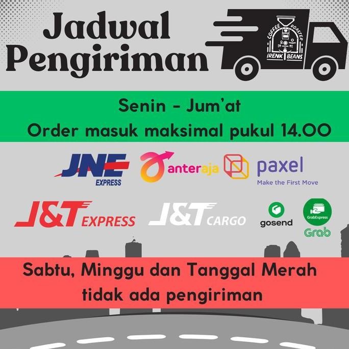 

Kopi Arabica Bali Honey 1000G Biji Bubuk