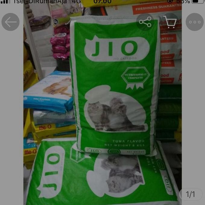 

PROMO - Jio 20 kg food hanya dan greb
