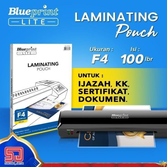 

Laminating Pouch Film F4 Blueprint Lite Plastik Laminating Panas Co