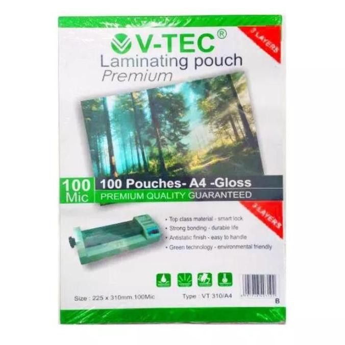 

Plastik Laminating A4 V-Tec/Laminating Pouch A4 V-Tec Co