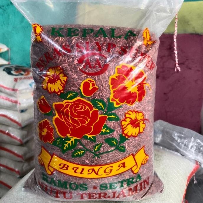 

BERAS MERAH 5KG REALPICT/ BERAS MERAH BERMANFAAT HM