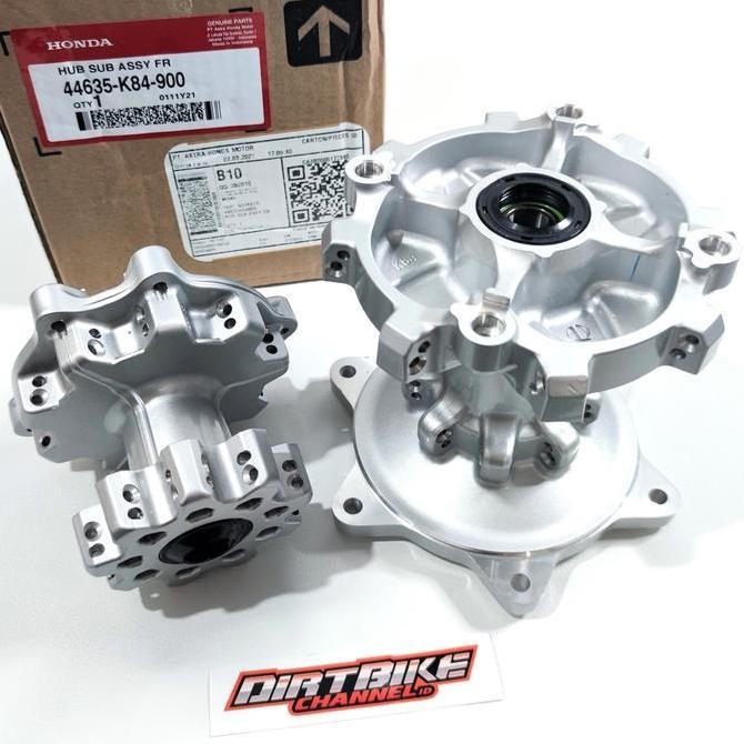 Tromol SET Depan Belakang CRF 150 L ORIGINAL HONDA Lubang 32 36 Original