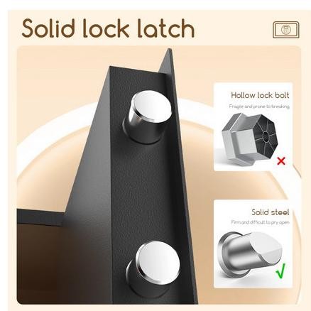 

Tgc-1924 Ad-77 Brankas Digital Deli Et-547 Solid Steel / Safe Deposit Box / Cash Box Et524 Termurah