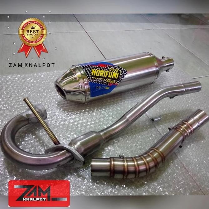 Knalpot Klx Norifumi Titan Fullsystem KLX d'TRACKER CRF KTM VIAR dll Original