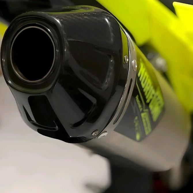 Knalpot Norifumi ROCKET 4 Carbon Semi Bending KLX 140 KLX 150 CRF 150L WR 155 DTRACKER 150 Original