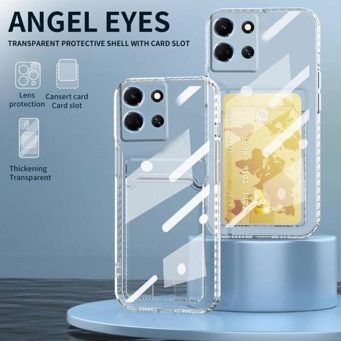 DA30 }} CASE BENING SLOT KARTU INFINIX NOTE 10 PRO 11S 12 30 PRO
