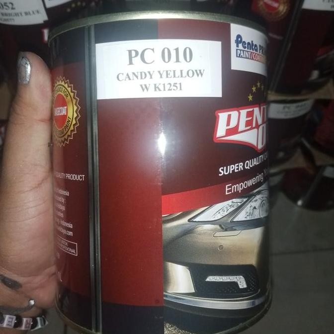 Cat Candytone Yellow Pc 010 Pu Penta Oto Candytone Kuning 1Kg Original