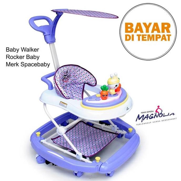 TERMURAH - Baby Walker Wolker SpbabyBayi Anak Apolo Kereta Bayi Belajar Jalan