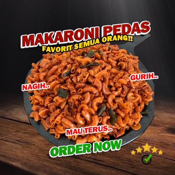 

1KG COD MAKARONI CIKRUH ORIGINAL PEDAS DAUN JERUK MURAH VIRAL 20RB COCOK JADI TEMEN NGOPI NAGIH
