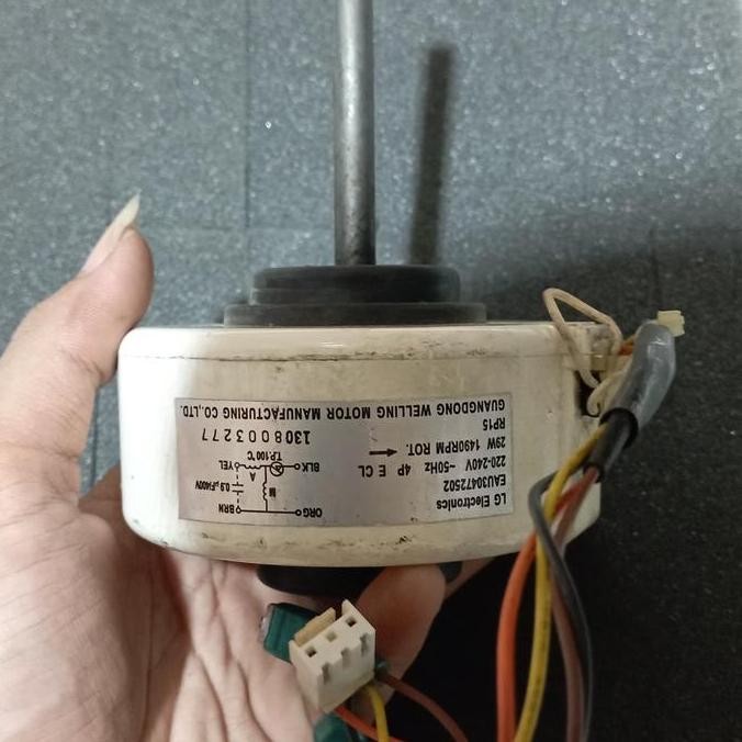 FAN INDOR . MOTOR FAN INDOR AC . MERK LG ORIGINAL