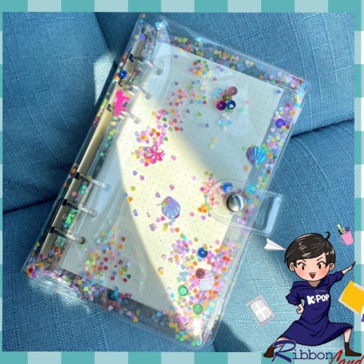 

A6 Binder Saja Sequin Manik Binder Diary 6Ring
