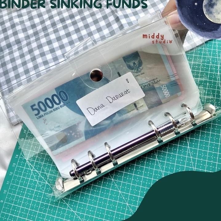 

Binder Budgeting Keuangan Sinking Fund Paket Lengkap A6 6Ring