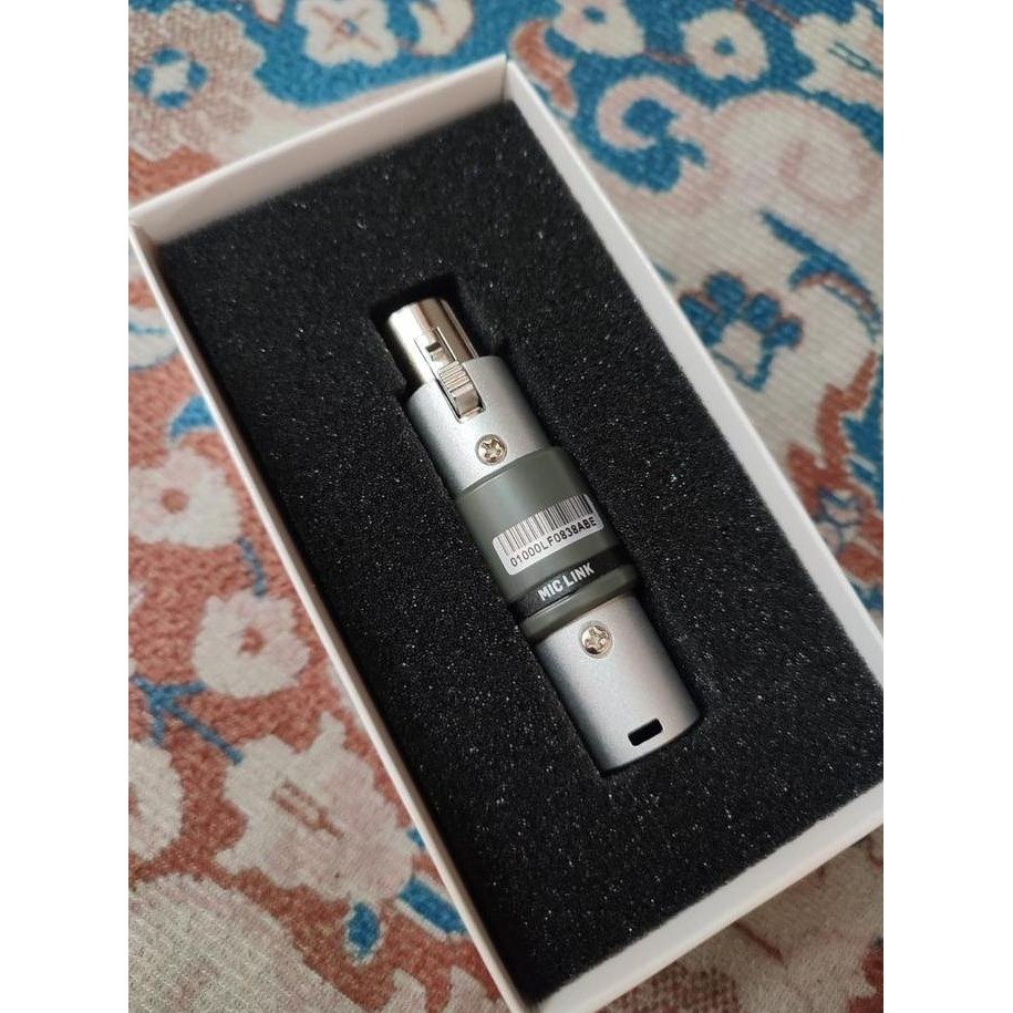 BEHRINGER MIC LINK DYNAMIC MICROPHONE BOOSTER AND PREAMP ORIGINAL DAN TERPERCAYA