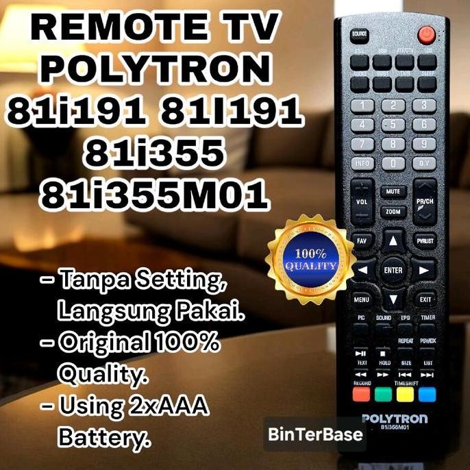NEW RemoteremotTVPOLYTRON81I19181i19181i355 81i355M01CINEMAXBAZZOKEOriginalQuality32T751124T8511
