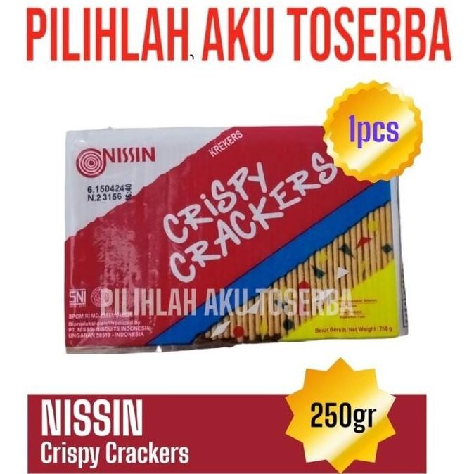

Sale Biskuit Nissin Crispy Crackers 250 Gr - ( Harga 1 Dus Isi 30 Pcs )