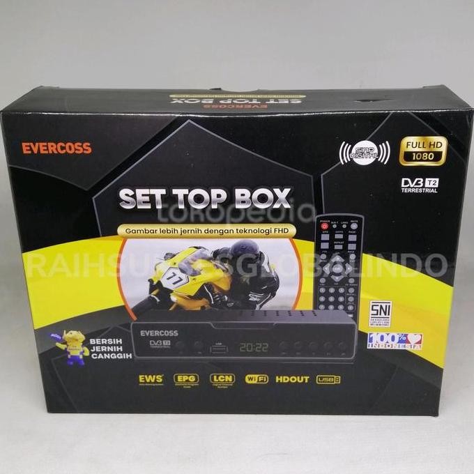 HARGA DISC - Set Top Box TV digital Evercross