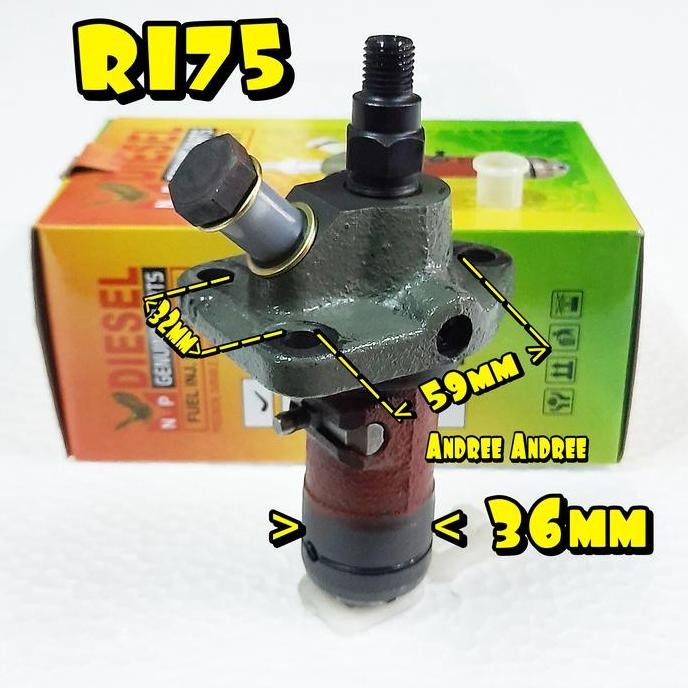 R175 FIP Fuel Injection Pump Pompa Solar NP untuk Dongfeng R-175 R 175