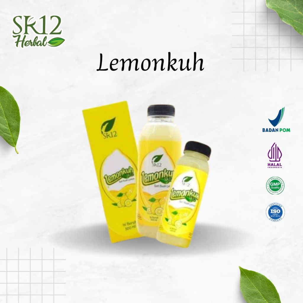 

SR 12 LEMONKUH (99,96℅ SARI BUAH LEMON)_250ml_500ml|