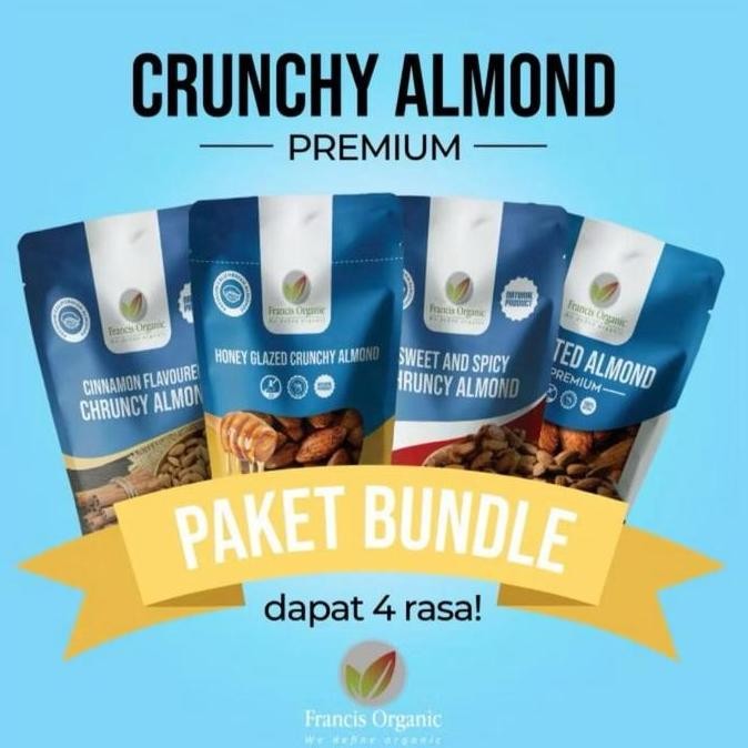 

Sale Francis Roasted Almond Bundle 4 Pcs 100Gr