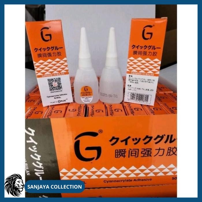

G KOREA SUPER INSTANT GLUE LOGAM ASLI 100 % GARANSI ORLEE KUALITAS TERBAIK