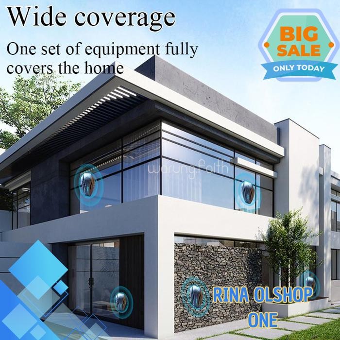 SMART MOSQUITO RAT REPELLENT DUAL SOUND WAVE RAT REPELLENT NO-NOISE MOSQUITO RAT REPELLENT COD BY RI